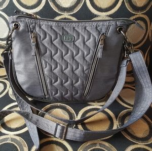 Lug Swivel brushed grey Crossbody / Shoulder strap